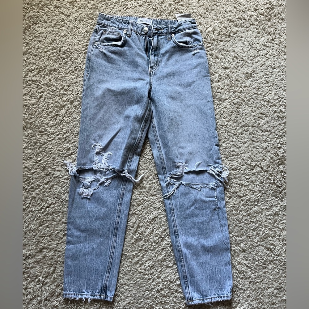 zara mom jeans
